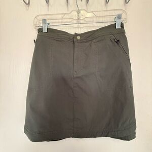 Olive Green Women's Skirt